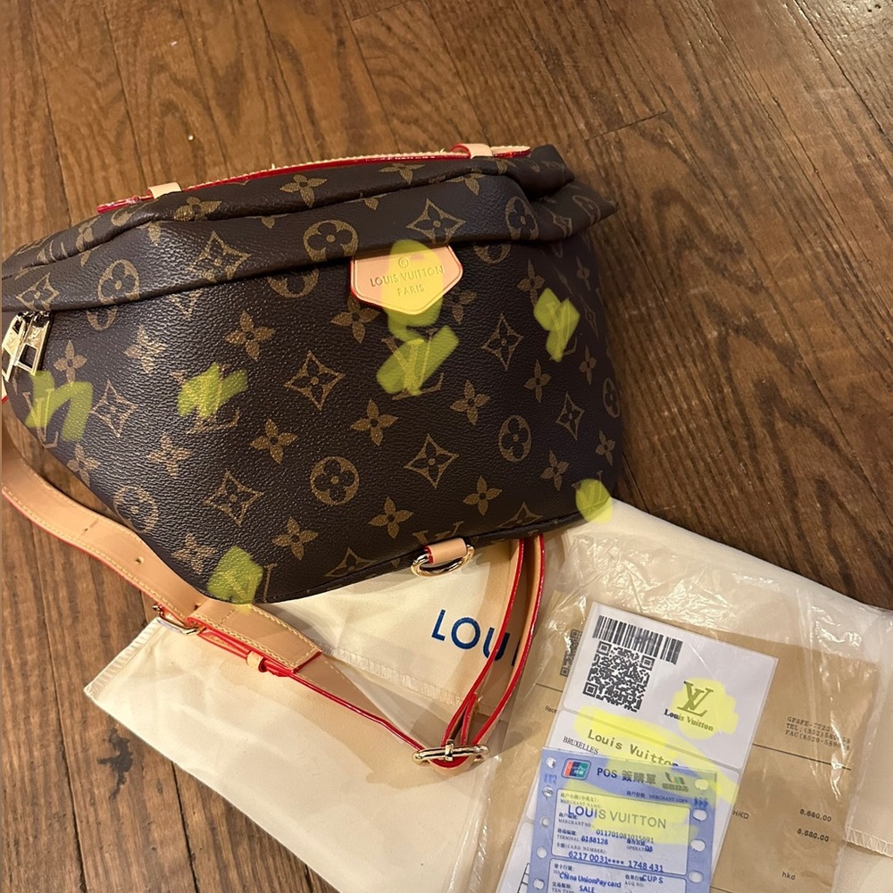 Monogram bum bag